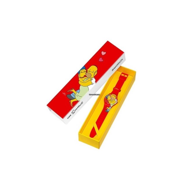 Swatch Sweet Embrace The Simpson New Gent - SO29Z120