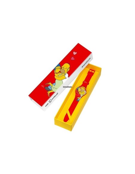 Swatch Sweet Embrace The Simpson New Gent - SO29Z120