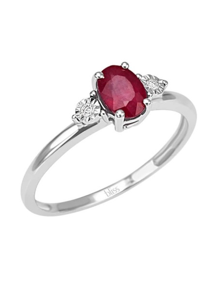Bliss Rugiada ring with Ruby and Diamonds - 20069902