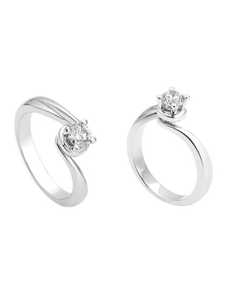 Giorgio Visconti Solitärring mit Diamant 0,22 ct AB13613B