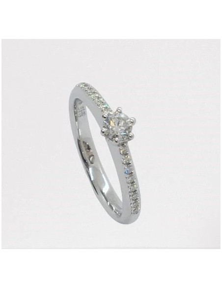 Giorgio Visconti Solitaire Ring with 0.22ct Diamond - AB16601A