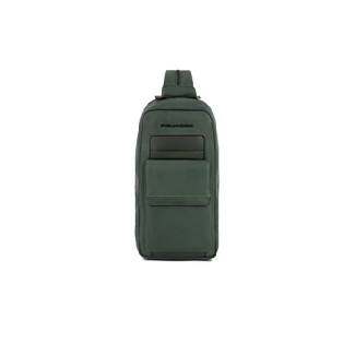 Piquadro Finn green one-shoulder backpack - CA5982S123/VE