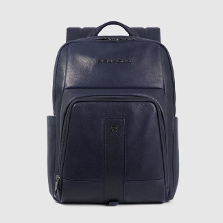 Piquadro Zaino in pelle blu - CA6302S129/BLU
