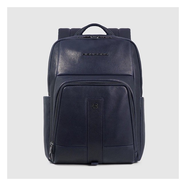Piquadro Blauer Lederrucksack – CA6302S129/BLU