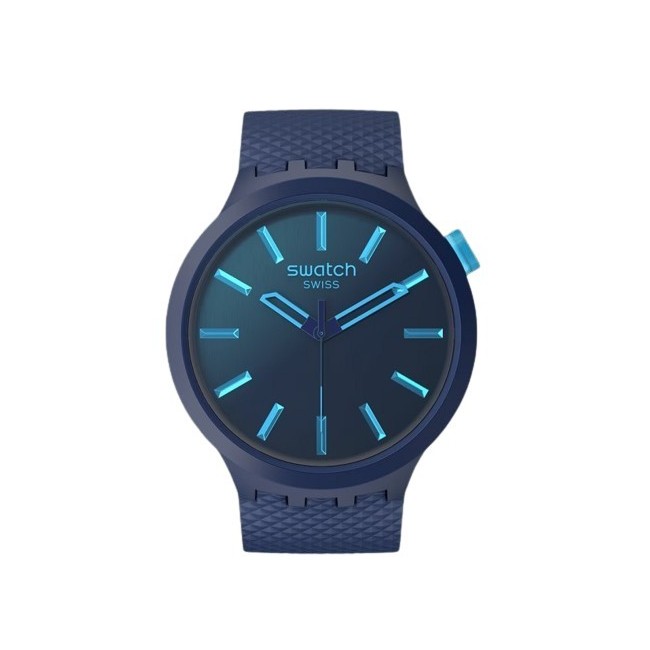 Orologio Swatch Indigo Glow Blu Big Bold- SB05N113