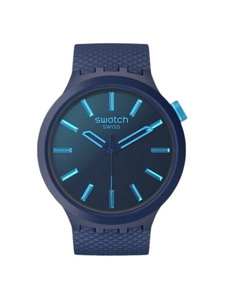 Orologio Swatch Indigo Glow Blu Big Bold- SB05N113