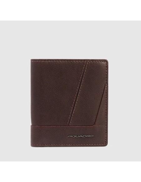 Piquadro Carl vertical wallet dark brown PU5964S129R/TM