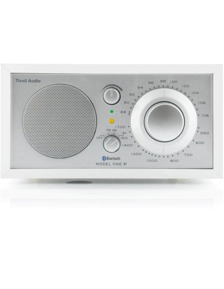 Radio da tavolo Tivoli Model One bianca/silver - M1BTWHT