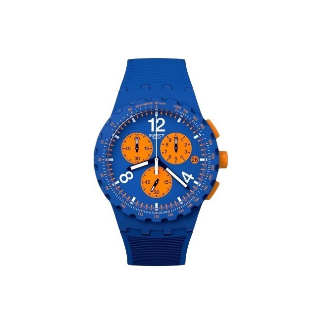 Swatch Chrono Plastic Primarily Blue Uhr SUSN419