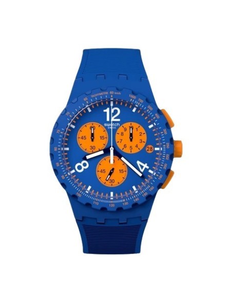 Swatch Chrono Plastic Primarily Blue Uhr SUSN419