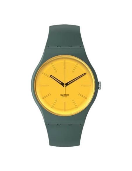 Orologio Swatch Gold In The Garden verde e giallo - SO29G103