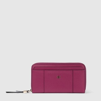 Piquadro Circle Damen-Geldbörse Fuchsia - PD1515W92R/R7