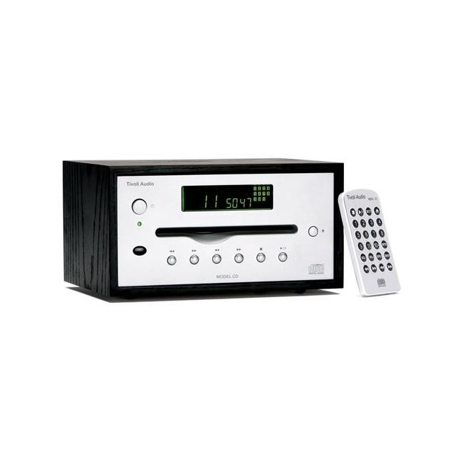 Tivoli Model CD-Tischradio schwarz/silber - MCDBLK