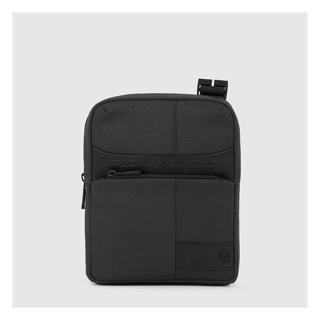 Piquadro Wollem shoulder bag for iPad, black - CA3084W129/N