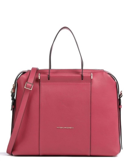 Cartella in pelle Piquadro Circle fucsia - CA4577W92/R7