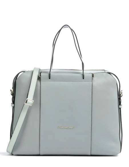 Cartella in pelle Piquadro Circle verde menta - CA4577W92/VEVE