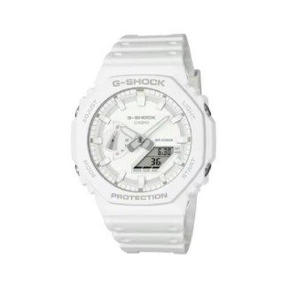 White Casio G-Shock Classic watch - GA-2100-7A7ER