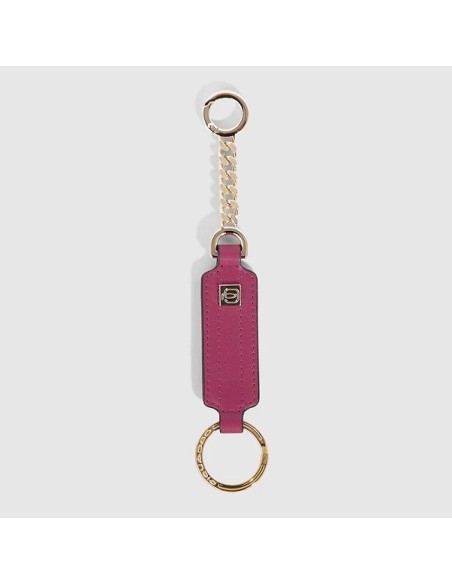 Portachiavi Piquadro Circle fucsia in pelle - PC6173W92/R7
