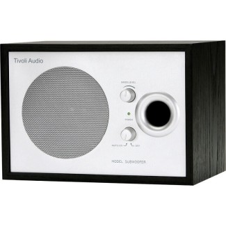 Tivoli Model Subwoofer Table Radio Black/Silver - MSBLK