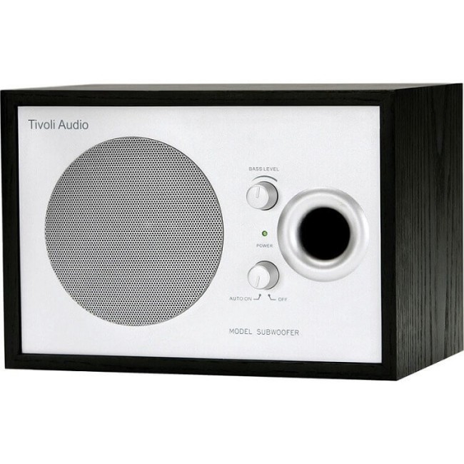 Tivoli Modell Subwoofer Tischradio Schwarz/Silber - MSBLK
