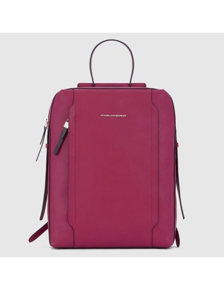 Zaino donna in pelle Piquadro Circle fucsia - CA4576W92/R7