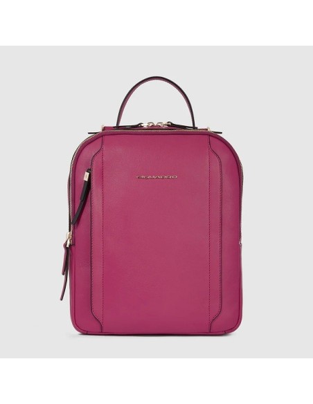 Zaino donna piccolo in pelle Piquadro Circle fucsia CA5566W92/R7