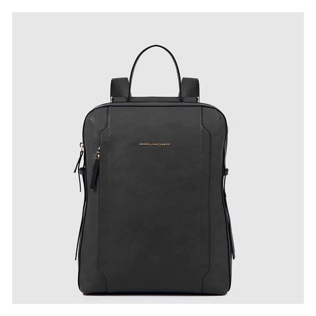 Piquadro Circle leather backpack black - CA4576W92/N