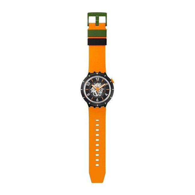 Swatch Big Bold Fall Iage orange watch - SB03G107