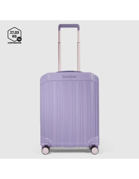 Piquadro rigid trolley purple PQ-Light - BV4425PQLS3/VI