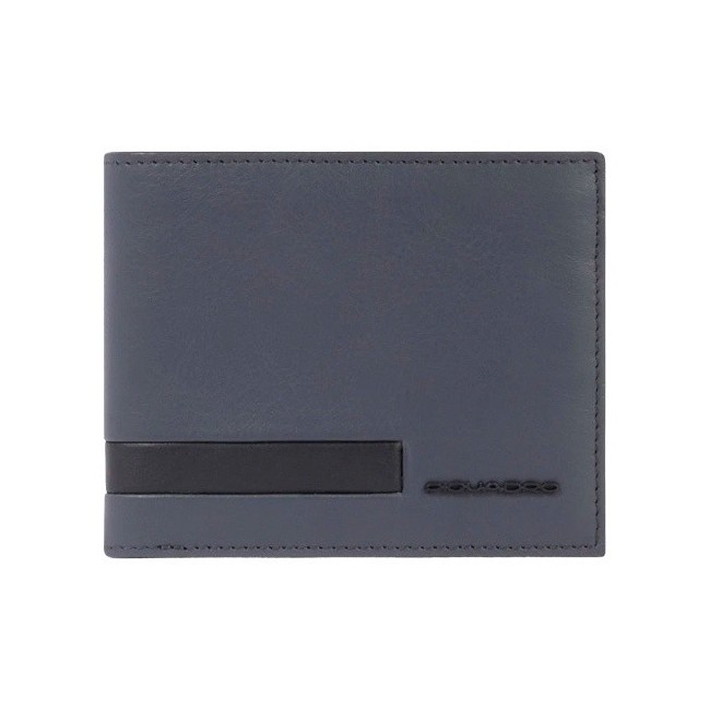 Piquadro-Geldbörse aus schwarzem Leder – PU4518S133R/N