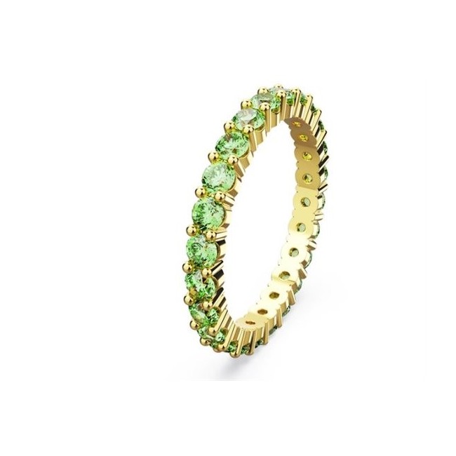 Swarovski Matrix Green Eternity Ring – 5658658