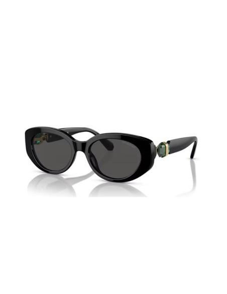 Black Swarovski Lucent women's sunglasses - 5691656