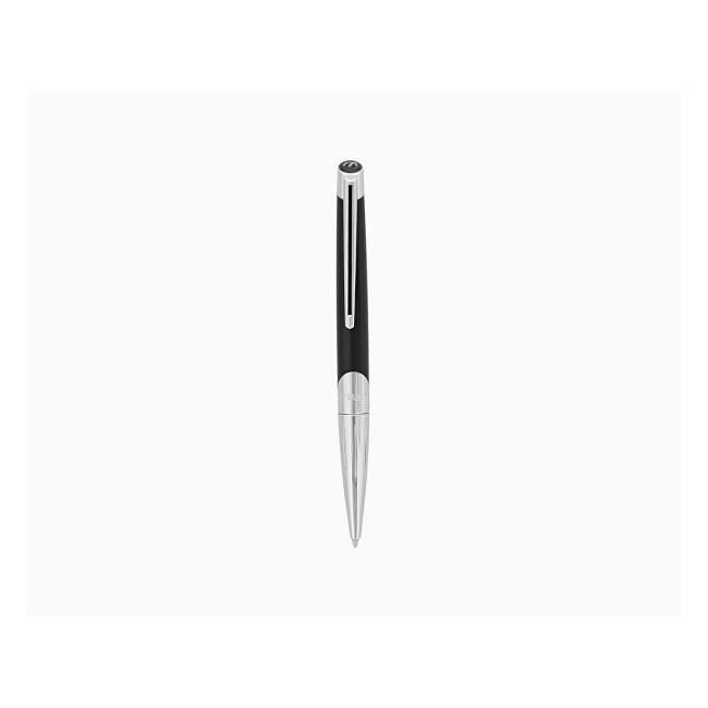 Penna Dupont a sfera Defi Millenium nero e acciaio - 405706