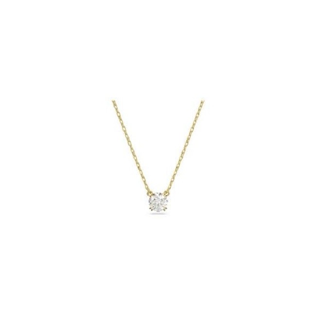 Swarovski vergoldete Constella-Halskette in runder Form – 5636703
