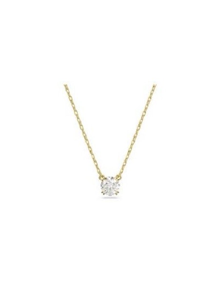 Swarovski vergoldete Constella-Halskette in runder Form – 5636703