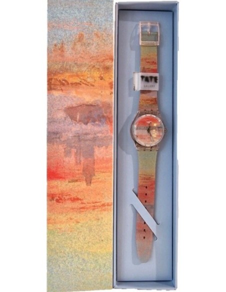 Swatch Turner\'s Scarlet Sunset watch - SO28Z700
