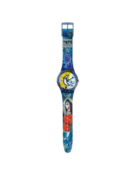 Swatch Chagalls blaue Zirkusuhr – SUOZ365