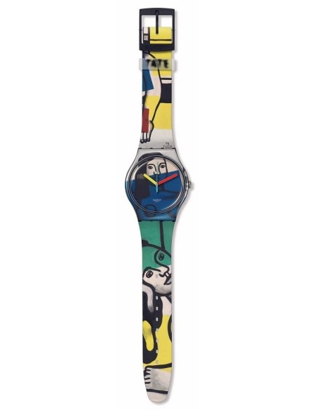 Orologio Swatch Leger's Two Woman holding flowers - SUOZ363