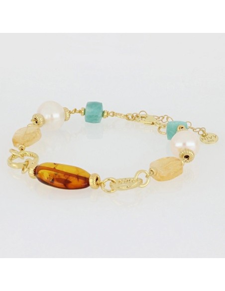 Nivy Grace bracelet with Amber - BARP0241#G