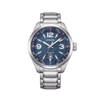Orologio Citizen solare Urban Travel  blu - AW1830-88L