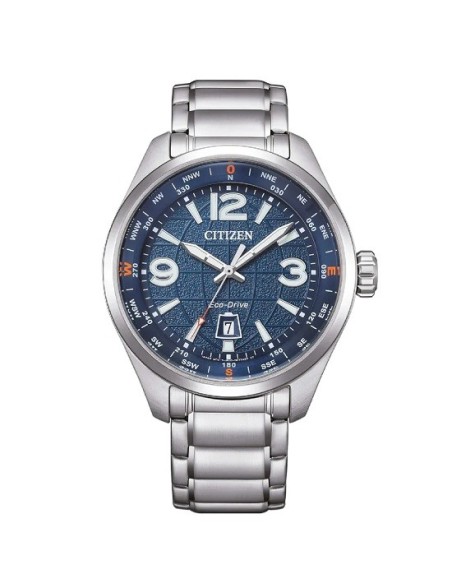 Orologio Citizen solare Urban Travel  blu - AW1830-88L