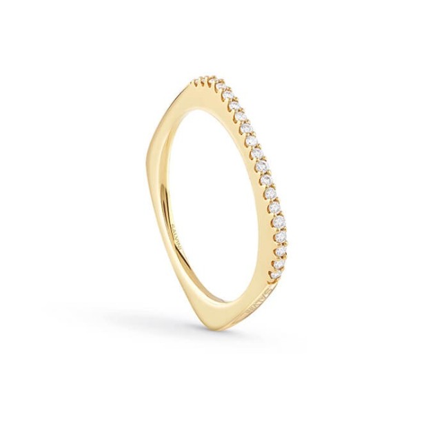 Salvini Bagliori ring in yellow gold and diamonds - 20104303