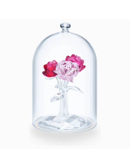 Swarovski Bell with Bouquet of Red Roses - 5493707