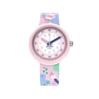 Flik Flak Art Lover pink children's watch - ZFPNP142