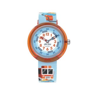Flik Flak Fire Stopper light blue children's watch - ZFBNP218