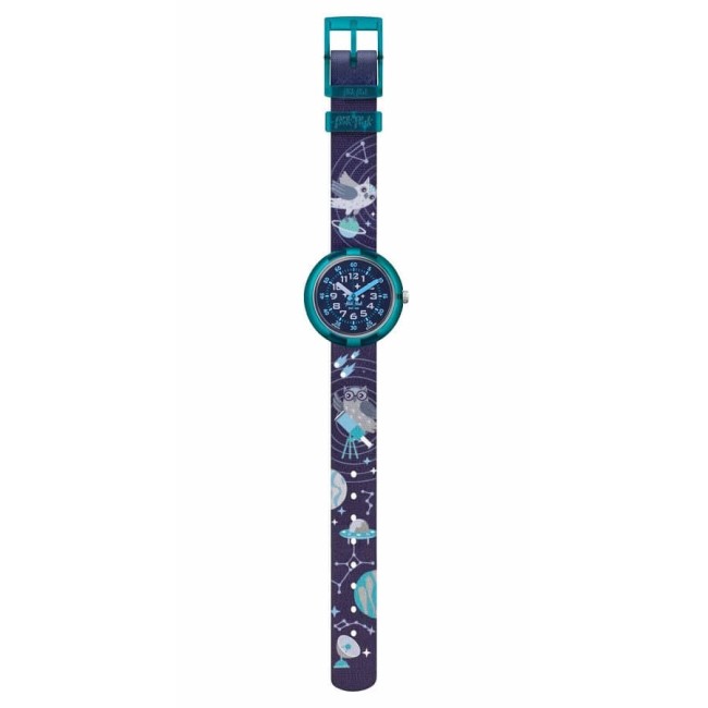 Orologio Bambino Flik Flak Take Me To Space nero e blu - ZFPNP141