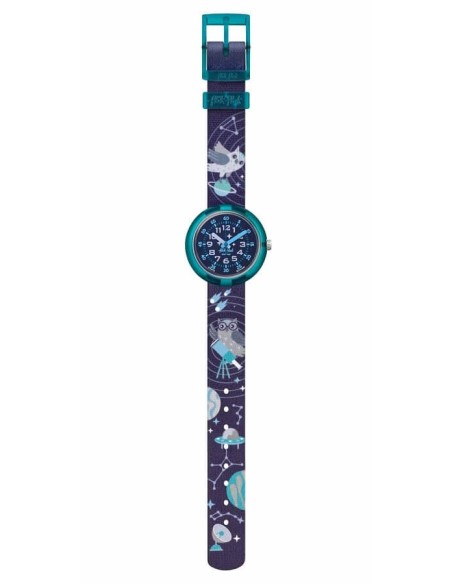 Flik Flak Take Me To Space black and blue children's watch - ZFPNP141