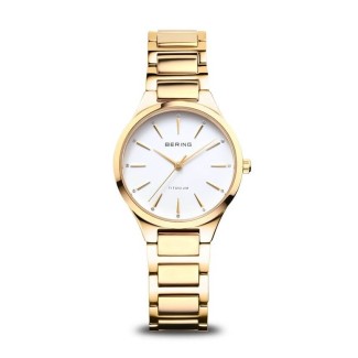 Bering Titanium yellow gold plated watch - 15630734