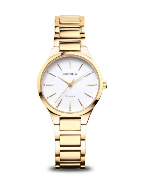 Bering Titanium yellow gold plated watch - 15630734
