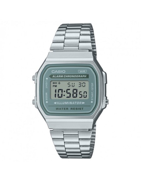 Casio Vintage Iconic grüne Digitaluhr – A168WA-3AYES